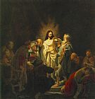 The Incredulity of St. Thomas by Rembrandt
